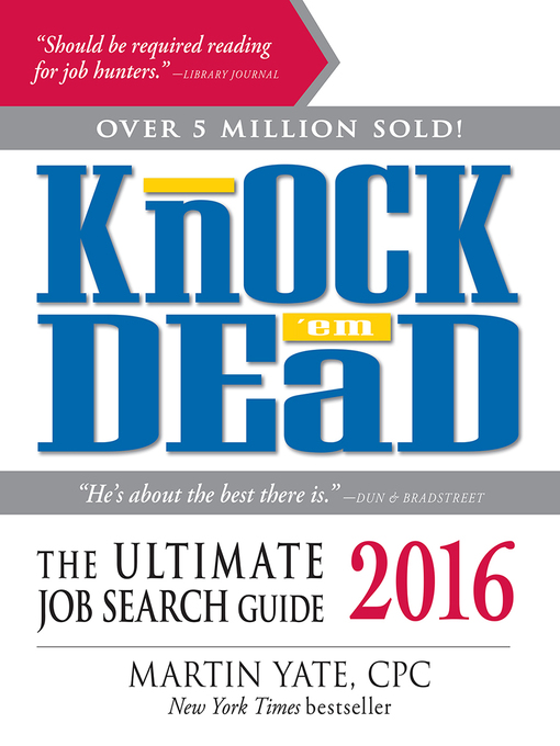 Title details for Knock 'Em Dead 2016 by Martin Yate - Wait list